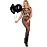 Bodystocking Livco Corsetti Amahil Crotchless Zwart