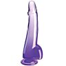 Dildo King Cock 19 cm Realistisch Paars