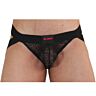 Jockstrap BURN 005 Zwart - Sensuele Transparantie