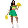 Disfraz Cheerleader Leg Avenue Groen S/M