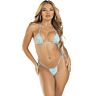 Bikini Leg Avenue Diamanten Blauw - Glamoureus