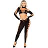 Crop Top & Leggings Leg Avenue Cut-Out - Sexy Look