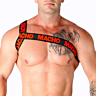 Arnés Romanos Rood MACHO Underwear L/XL - Stijlvol