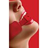 Ouch brace mordaza transpirable rojo