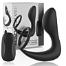 Anale vibrator BLACK&SILVER met afstandsbediening