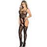 Bodystocking Sublime 951887 Crotchless Zwart