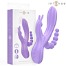 Vibrator INTENSE MIKO Triple Stimulatie Paars