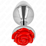 Anal Plug KINK Rosa Rood L Elegantie en Sensatie