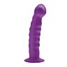 Dildo S Pleasures Bumpy geribbelde en licht gebogen
