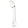 Dildo S Pleasures Crystal Libra met gebogen punt