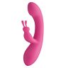 Vibrator Rabbit S Pleasures Velvet Love Bunny met dubbele stimulatie