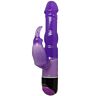 Dans - golven van plezier fantasie vibrator met konijn lila 23 cm