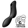 Satisfyer - Curvy Trinity 2 Stimulator en Vibrator Zwart