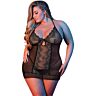 Chemise & G-Set L/XL | Sexy 2-delige set met kant