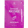 Massageolie SECRETPLAY Monodosis Exotische Vruchten 10 ML