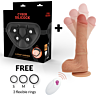 Arneses con Vibración CYBER SILICOCK Mr Rick met afstandsbediening
