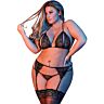 Lingerieset Loviux BRA GARTER & G-SET met 3 delen