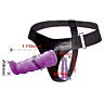 Harnas BAILE LILAC FEMALE met dubbele dildo's