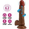Dildo BAILE ABEL 21 cm met Multifunctionele Vibratie