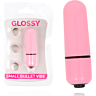 Vibrador Glossy Kleine Roze Waterdicht en compact