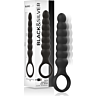 Anale Vibrator BLACK&SILVER Bob met 10 Vibratiemodi