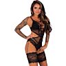 Body LIVCO CORSETTI HAWAIN LC 90665 met transparante details