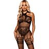Bodystocking Leg Avenue Halter Neck One Size