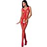 Bodystocking Passion Woman BS072 met open kruis