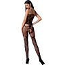 Bodystocking PASSION WOMAN BS076 met open kruis