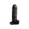 Extension para el pene con vibrador real feel 2 negro