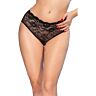 CHILIROSE PANTIES & THONGS CR 4901 kanten slip zwart