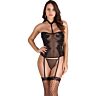 Lingerieset S Pleasures Bustier Floral met Lingerie
