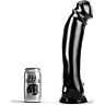 Dildo ALL BLACK DONG 33 cm stevige rechte schacht