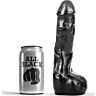 Anale dildo ALL BLACK realistisch 20 cm