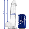 Dildo X RAY 22 CM - Realistische Jelly ervaring