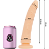 Dildo DELTACLUB 23 cm met medische silicones