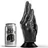 Dildo Fisting ALL BLACK 21 cm - Ergonomisch en comfortabel