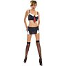 Sexy secretaresse kostuum Music Legs M/L