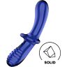 Dildo Satisfyer Crystal Double met unieke texturen