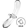 Dildo Satisfyer Crystal Double met unieke texturen