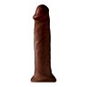 Pene realístico 36cm - marrón