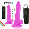 Dildo Realistisch Diversia 18 cm met Vibratie