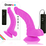 Realistisch Dildo Diversia 21.5 cm met Vibratie