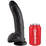 Dildo KING COCK 22.9 CM met ballen