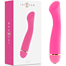 Vibrador INTENSE FUN LILO 20 SNELHEDEN met gebogen punt