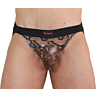 Jockstrap BURN - 002 JOCK SNAKE met transparante details