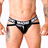 Lencería Hombre MACHO MX25NC Jockstrap van leer
