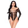 Teddy Leg Avenue 89370 met corsage-effect