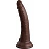 7 Inch 2 Dichtheid Vibrerende Penis - Bruin