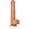 RealRock - Realistische Penis met Testikels en Zuignap - 12''/ 30,5 cm
